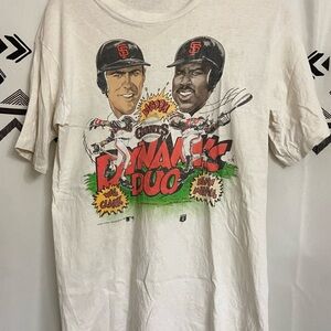 Vintage MLB- San Diego Giants Dynamic Duo Size Medium T-shirt